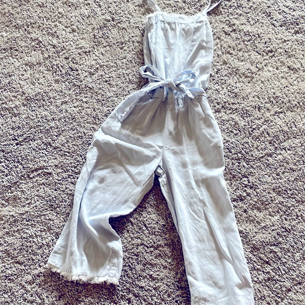 Bella Dahl chambray romper
